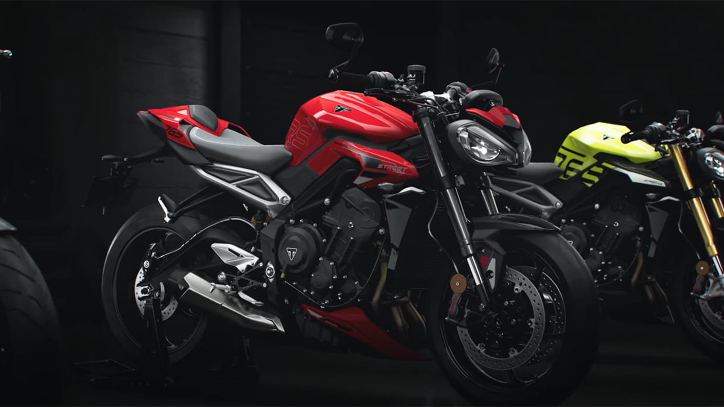 Triumph street hot sale triple